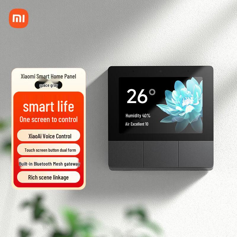 Xiaomi Smart Home Control Panel (Touch & Voice)
