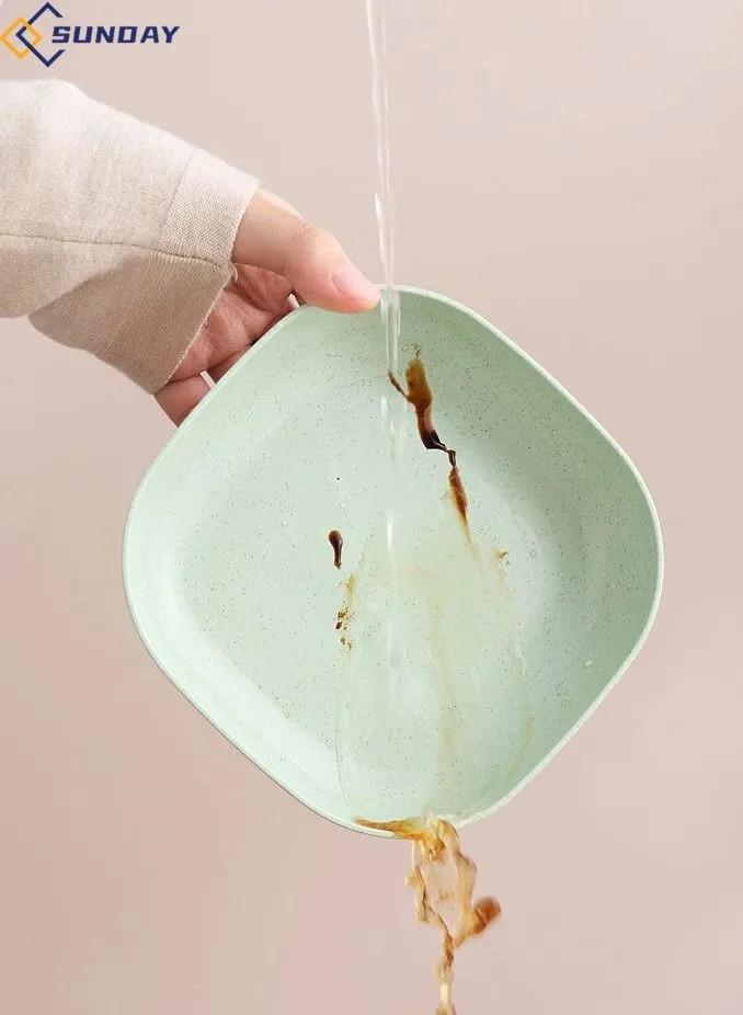 Dining Table Trash Tray,spitting Bones, Snack Small Plate With Base, Creative Plastic Vegetable Plate