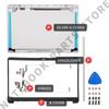 NOUVEAU Cache Pour 250 G8 255 G8 15S-DU 15-DY 15S-DY 15-DW Châssis Supérieur Charnières Plastique Pièces d'Ordinateur Portable Réparation 15 pouces Argent L52012-001