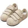Ugly cute Velcro bread shoes 2025 early autumn new retro platform niche design versatile casual sports shoes