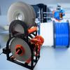 3D Filament Respooler Electric     20cm Spools Winder with Handle 3D Printing Supplies Orange
