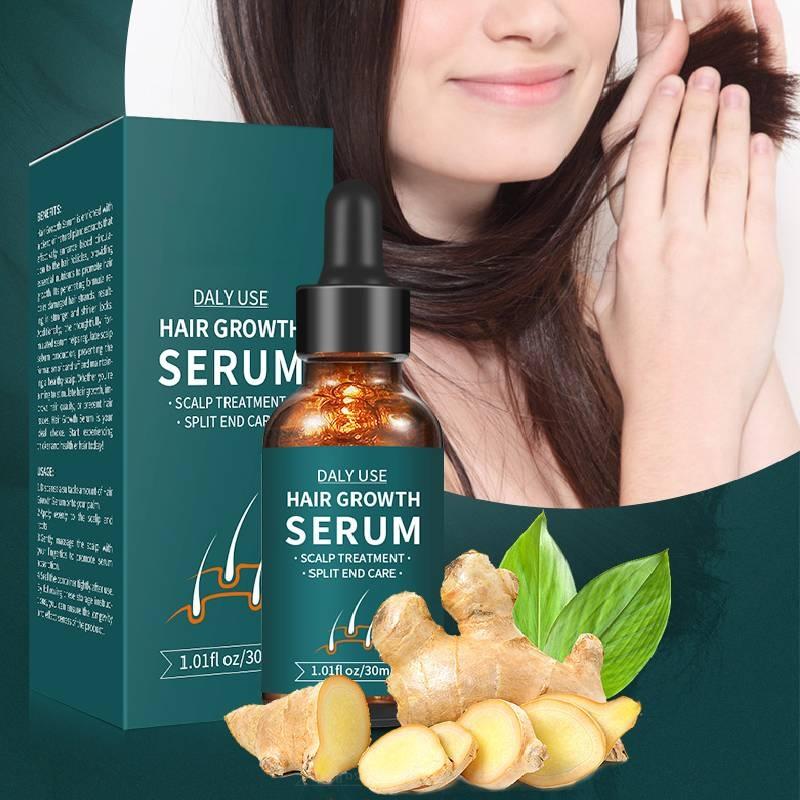 Ginger Polygonatum Anti-hair Loss Serum Fluid,Long Hair Dense Development Hair Growth Essence
