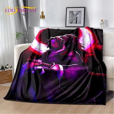 Manta de Felpa Suave de Dibujos Animados Anime Jujutsu Kaisen, Manta de Franela, Manta para Sofá Cama de Sala de Estar, Cubierta de Picnic para Niños