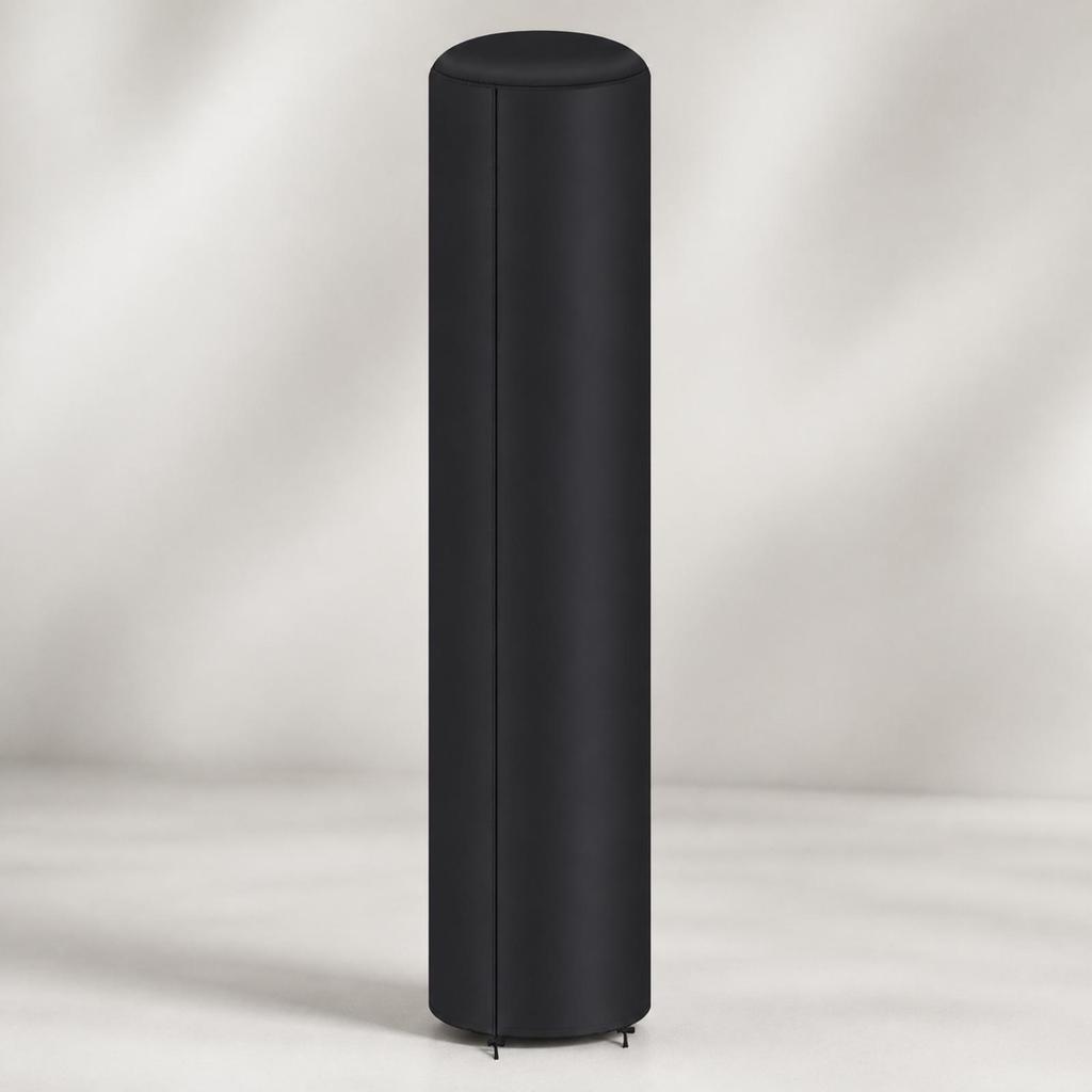 Cylindrical Solar Shower Guard Cover Adjustable for Garden