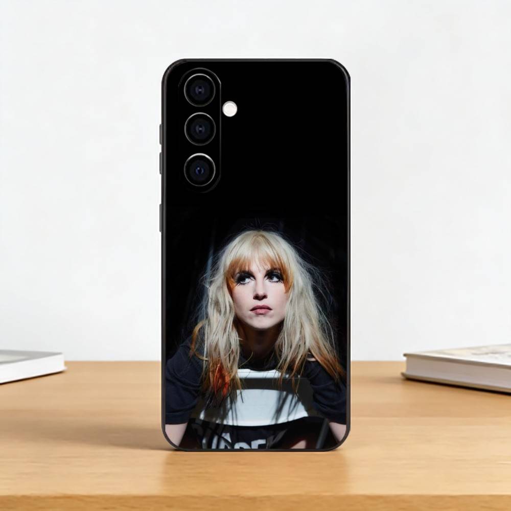 Paramore Pop-Punk B-Band Phone Case For Samsung Galaxy A73,A72,A71,A70,A53,A52,A51,Soft Silicone Black Cover