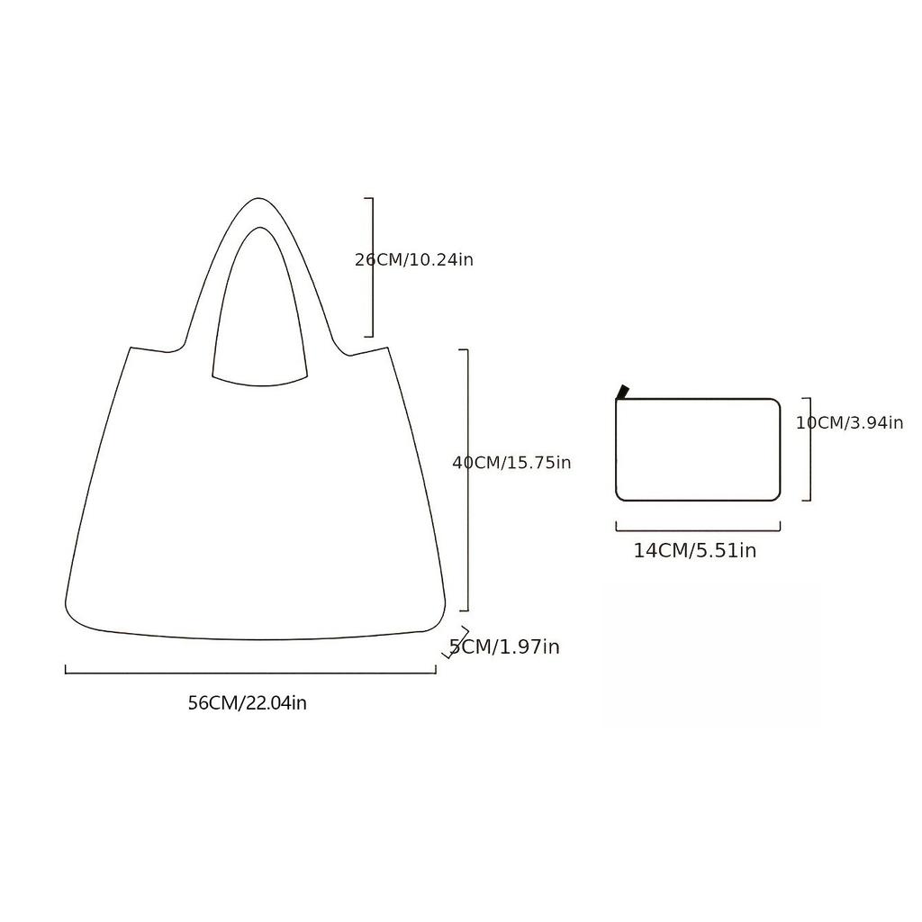 Sac à bandoulière pliable élégant Grande capacité Sac à bandoulière portable pour femmes, Sac fourre-tout de shopping avec plusieurs motifs disponibles