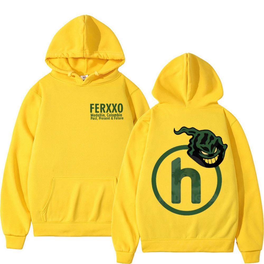 Feid Ferxxo Style Hoodies No Le Temas A La Oscuridad Print Sweatshirt for Men Women Cool Vintage Pullover Hoodie Male Streetwear