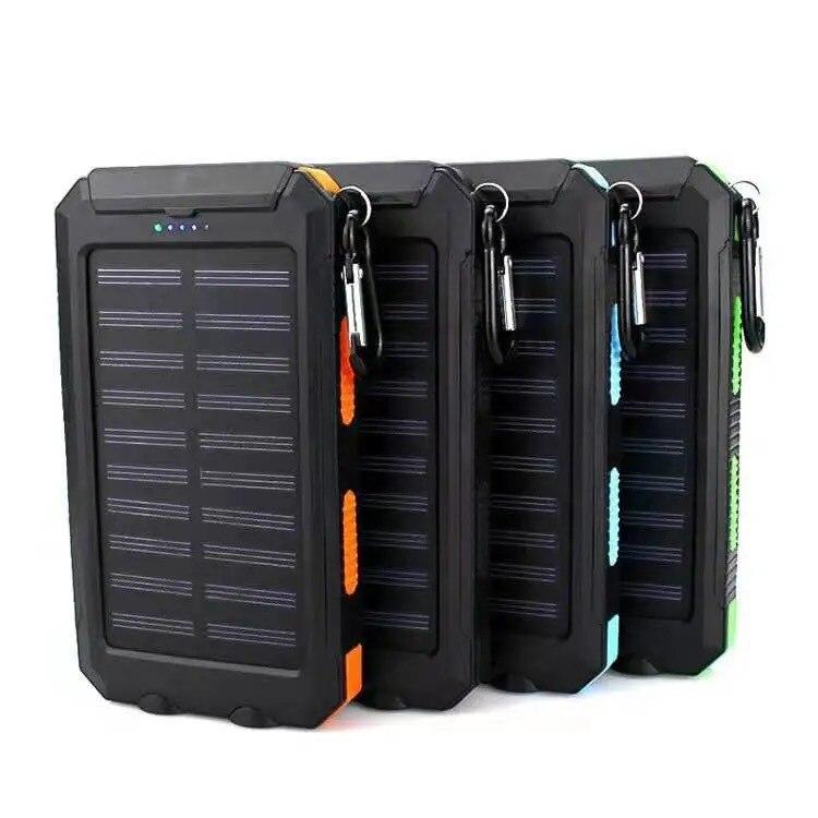Wasserdichte Solar Power Bank Case Kit Outdoor Fast Charge Solar Mobile