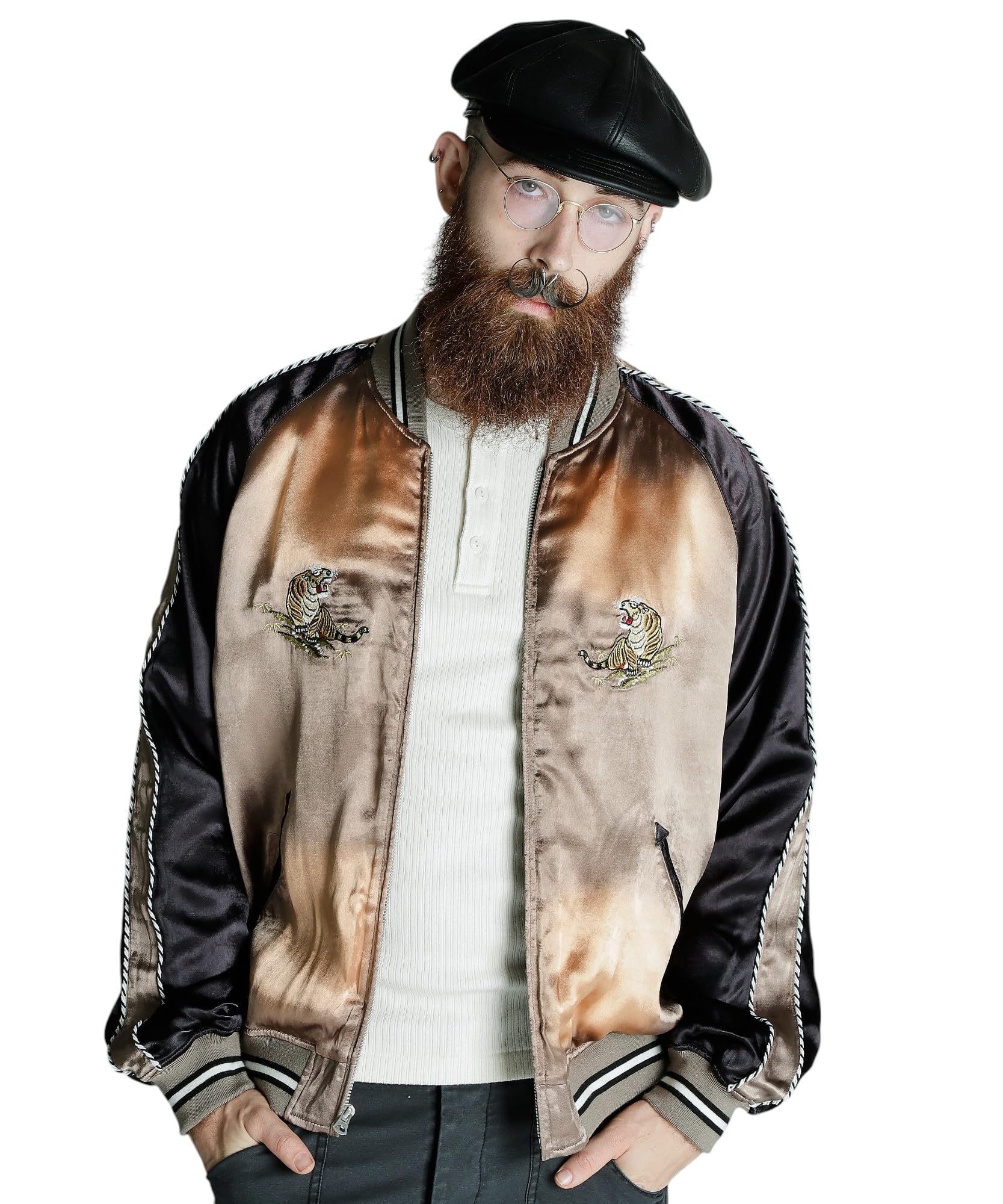 

RAYON SUKA ASING JACKET Rayon Aging Sukajan 2XL 040 Beige [Schott] [Schott] Men s 782-5152008