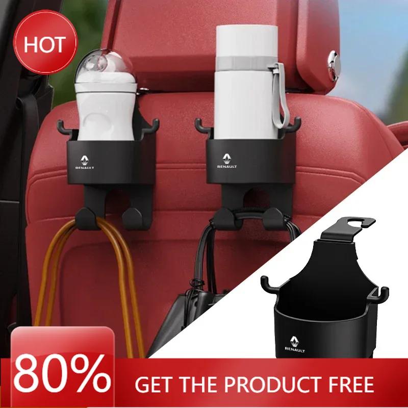 2026 Horké Pro Renault Kryty Kol Logo Auta Úložný Organizér Na Opěradlo Sedadla Držák Na Hrnek Háček Pro Renault Megane 2 3 4 Twingo Clio Ta