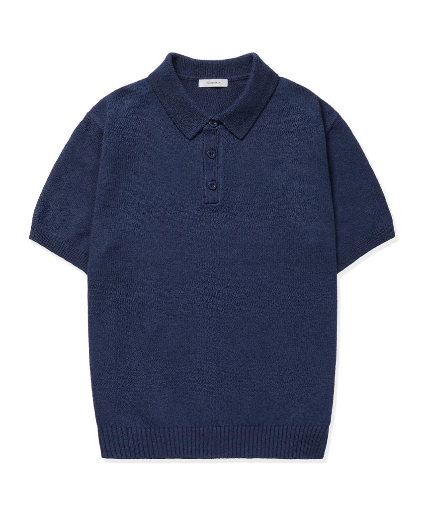MANNERGRAM Upw Washable Cotton Polo Short Sleeve Knit - 5 Colors