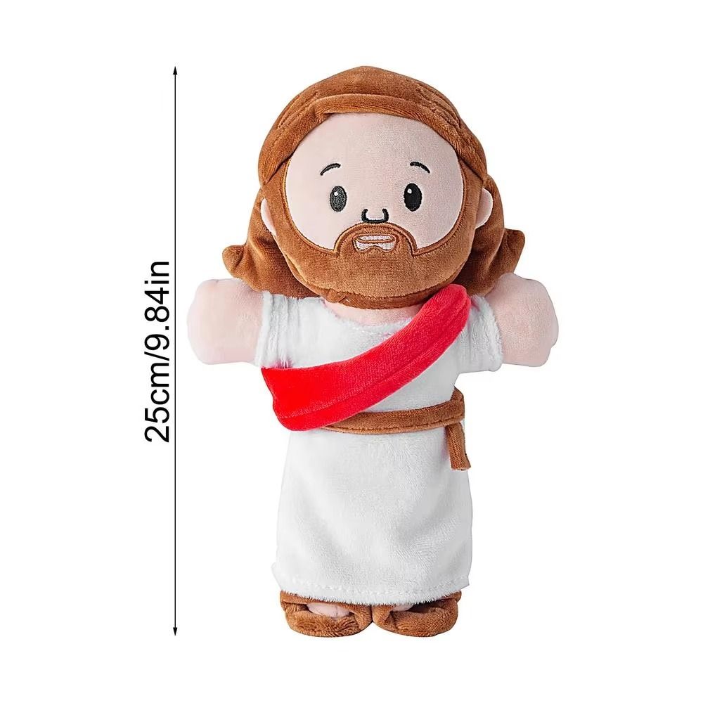 25cm Holy Family Plush Doll Stuffed Animal Christ Religious Plushie Figure  Kid Girls