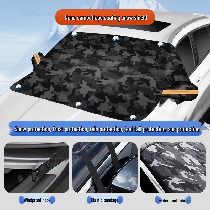 Universal Car Windshield Sun and Snow Cover