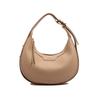 Urban Style Small Moon Bag With Stitching Details For Everyday Use