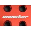 MONSTER SPORT Sports Driving Pedal Cover Red Anodized for Swift Sport ZC31S MT 849520-4650M (Improved Heel and Toe, Control Feel)