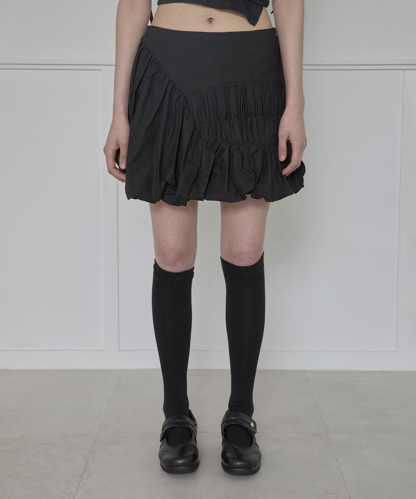 Peulleeoeob Lua Balloon Skirt (Fl-251_Black)