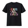 I Am All Ears Spooky Season Ghost Halloween Groovy Women SweaT T Shirt Vintage Washed Top For Everyday Wear Designer Clothes