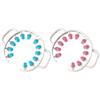 Fully Wrapped Ring Massager Soft Rubber Roller Lymphatic Drainage For Calf Thigh Slimming Fitness Recovery Muscle Relief Tools