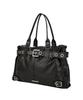 Illigo Belted Square Tote Bag Black