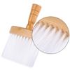 Gentle Hair Duster Brush Wood Handle Hair Cut Brush Hairdressing Cleaning Brush  Barber