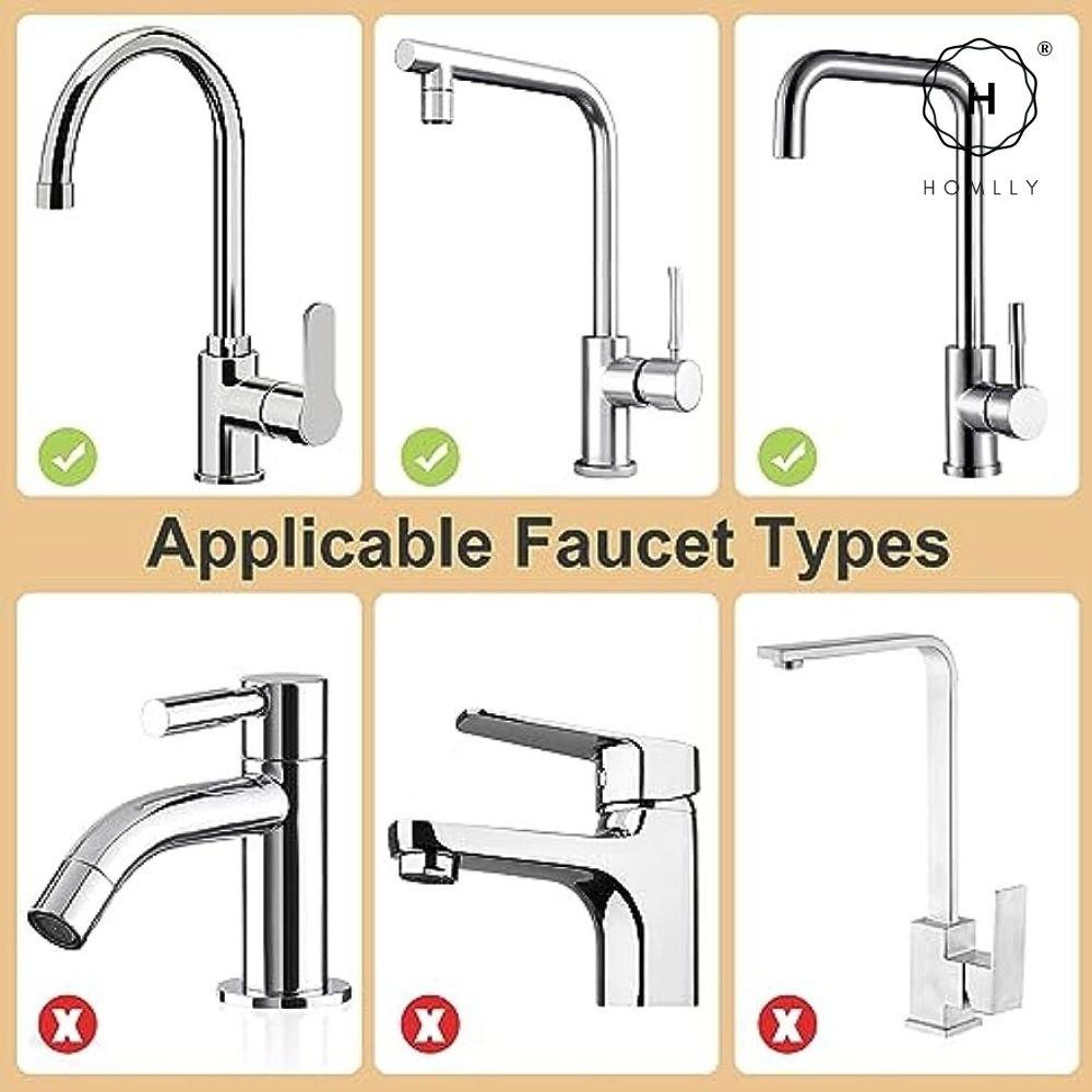 Homlly Aluminum Detachable Single Double Sponge Dish Cloth Facuet Tap Holder Shelf with Towel Hooks (X2PCS)