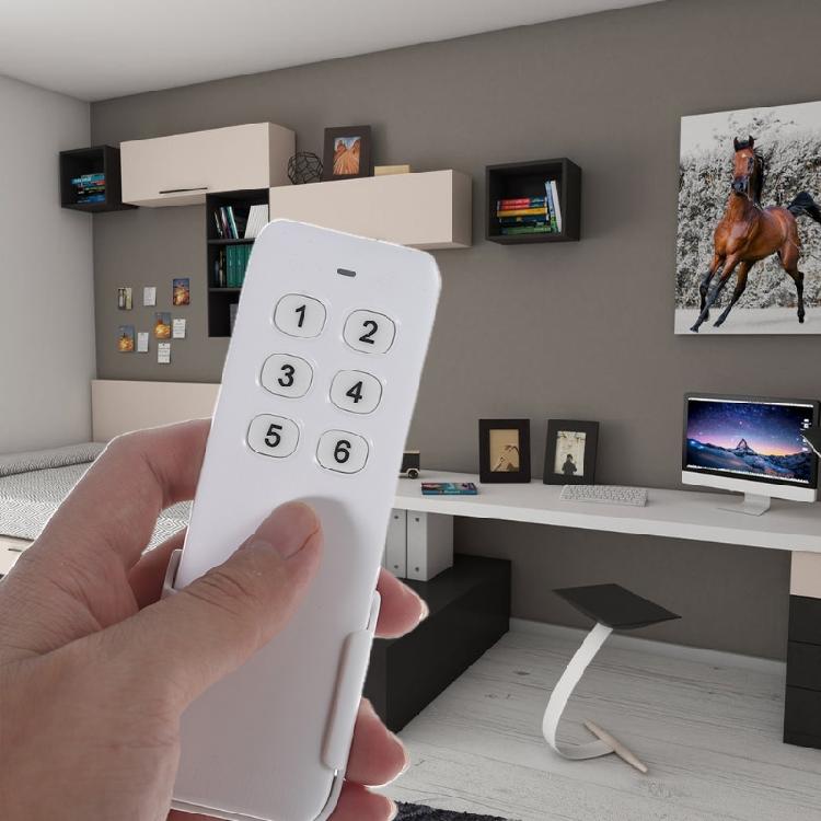 Wireless RF Remote Control Switch 433MHz Learning Code EV1527 Transmitter DC