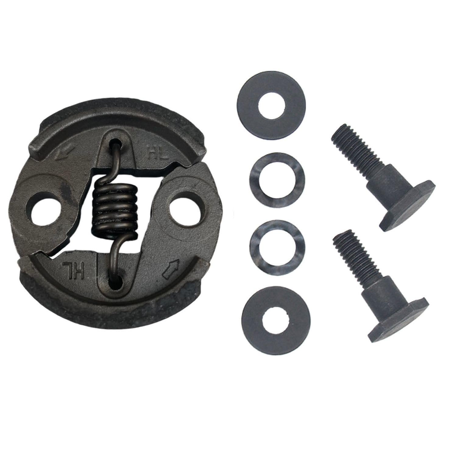 

YESprime Clutch Lawn Mower Brush Cutting Lawn Mowing Trimmer Parts Replacement Hedge 23 26 32 34 Bolt Washer Front Parts Small 52mm x 48mm