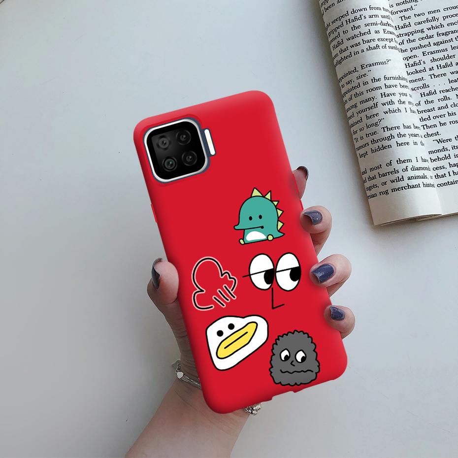 For OPPO Reno 4 Lite Case For OPPO Reno 4 Lite A73 A93 A 93 73 F17 F 17 Pro F17Pro Phone Case Soft TPU silicone Back Cover Funda