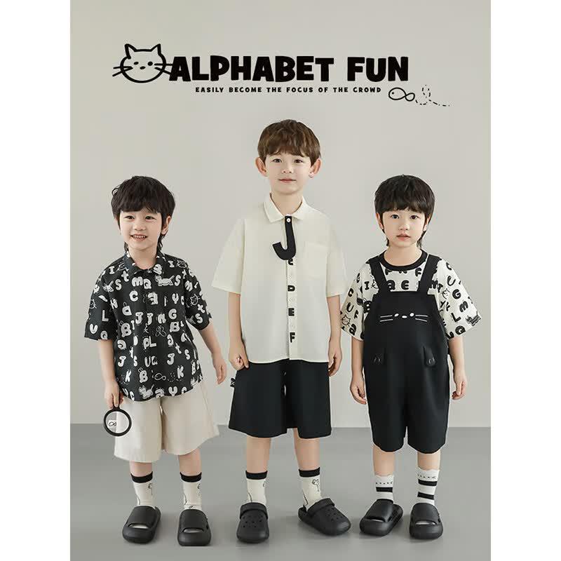 Yoyou Boys  Trendy Summer Separates Collection 130 cm