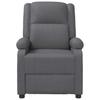 Massage Chair Grey Faux Leather