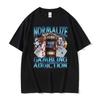 Normalize Gambling Addiction Meme T Shirt Slot Machine and Poker Chips Funny Tshirts Unisex Harajuku Cotton O-Neck T-shirts Tops