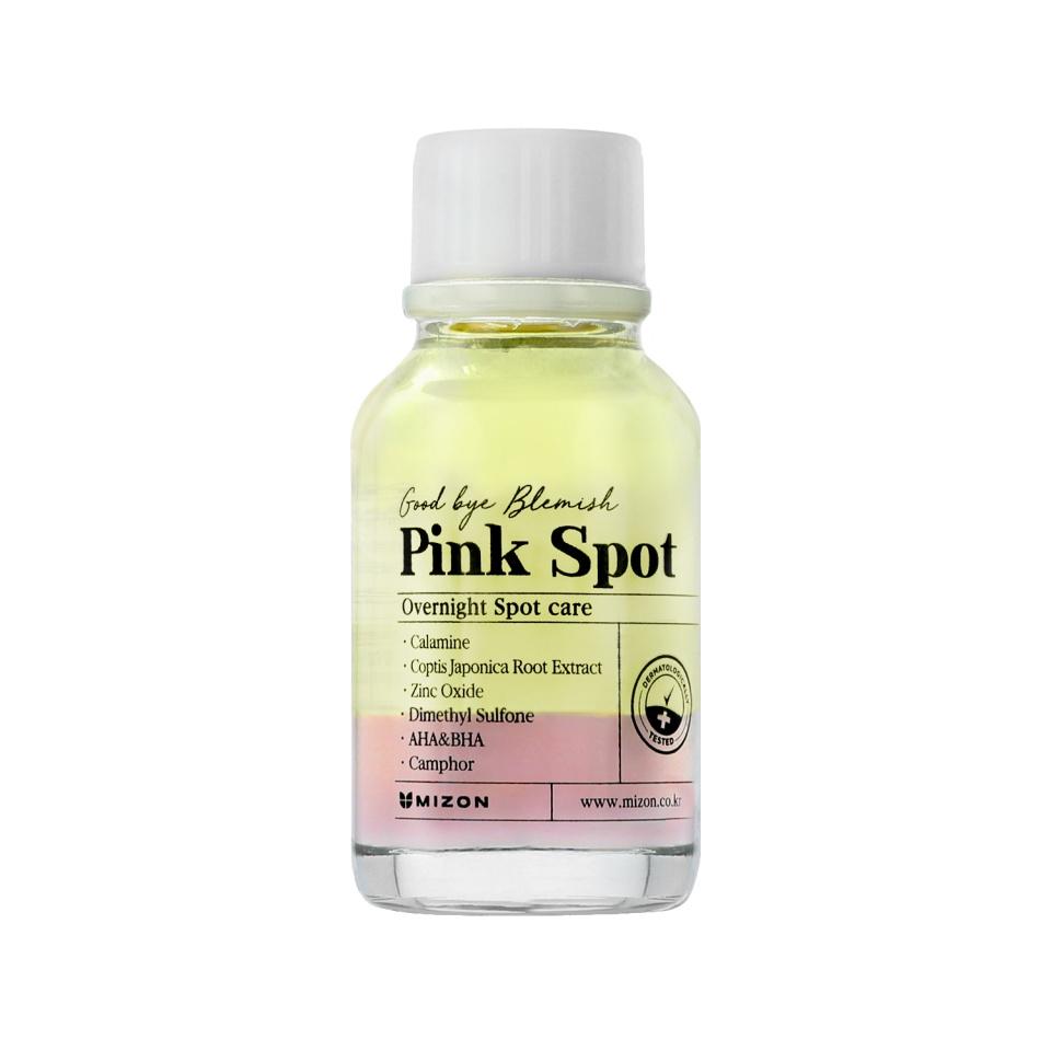 

Точечное средство от прыщей на лице MIZON Good bye Blemish Pink Spot 19мл