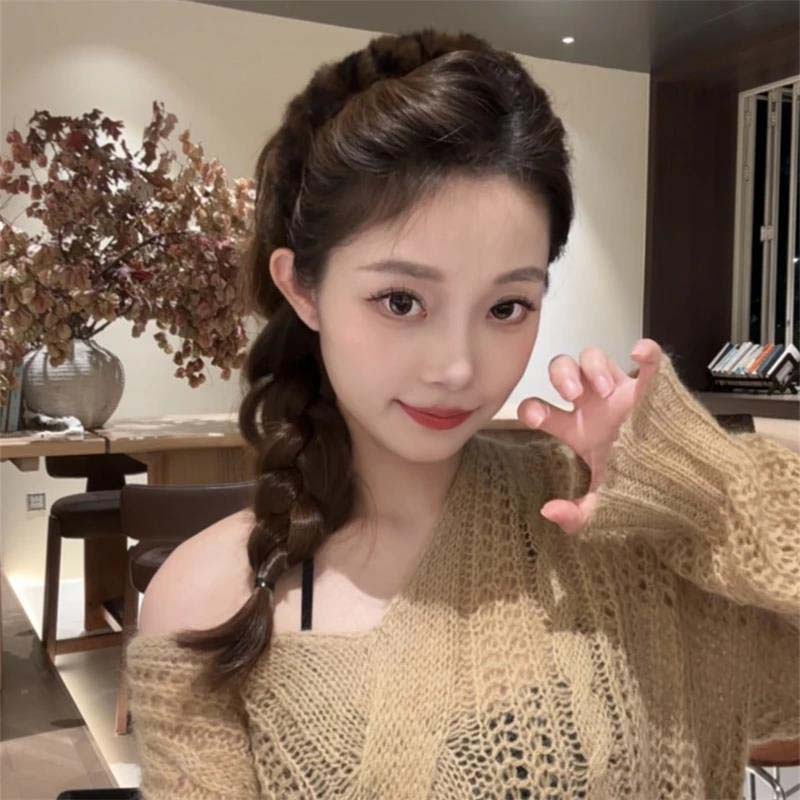 Winter Leopard Print Plush Teethed Non-slip Hairband For Women Sweet Hair Ornament Headband Hair Band Fashion Hair Accessories