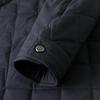 Men's Plus Velvet Thickened Cotton Jacket for Autumn/Winter – Warm Lapel Coat for Middle-Aged and Elderly