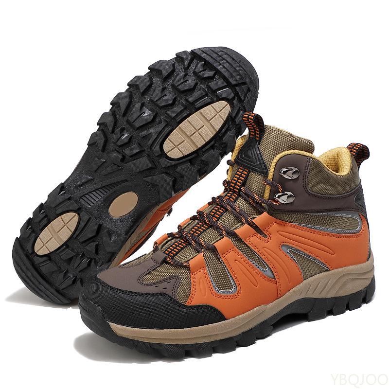 Mode Neu Hohe Qualität Herren High Top Wasserdicht Rutschfest Wanderschuhe Schnürschuhe Herren Klettern Trekking Sneaker 2024