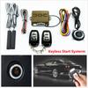 12V Vehicle Alarm System Keyless Entry Push Button Ignition Remote Engine Start