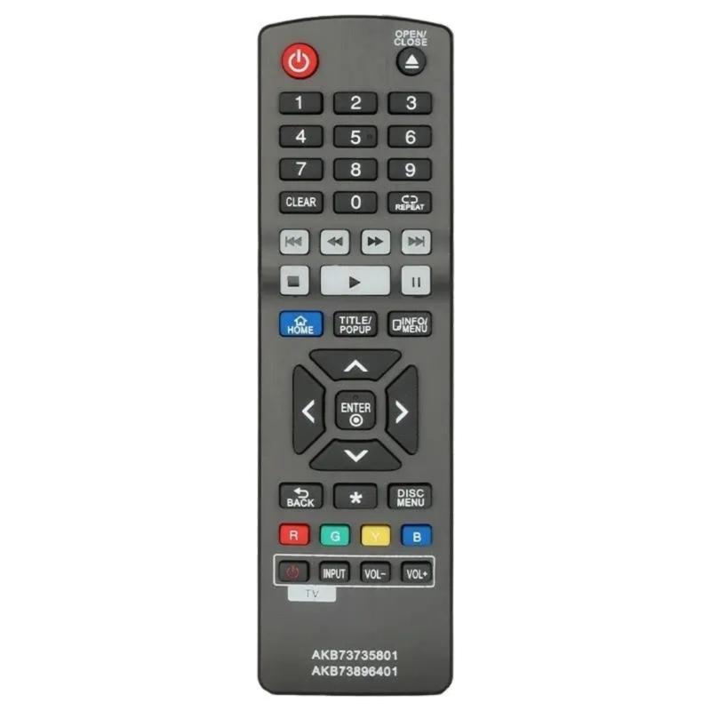 High Sensitivity Remote AKB73735801 For Blu-ray DVDs Players No Programming Required Energy Efficient Design 1