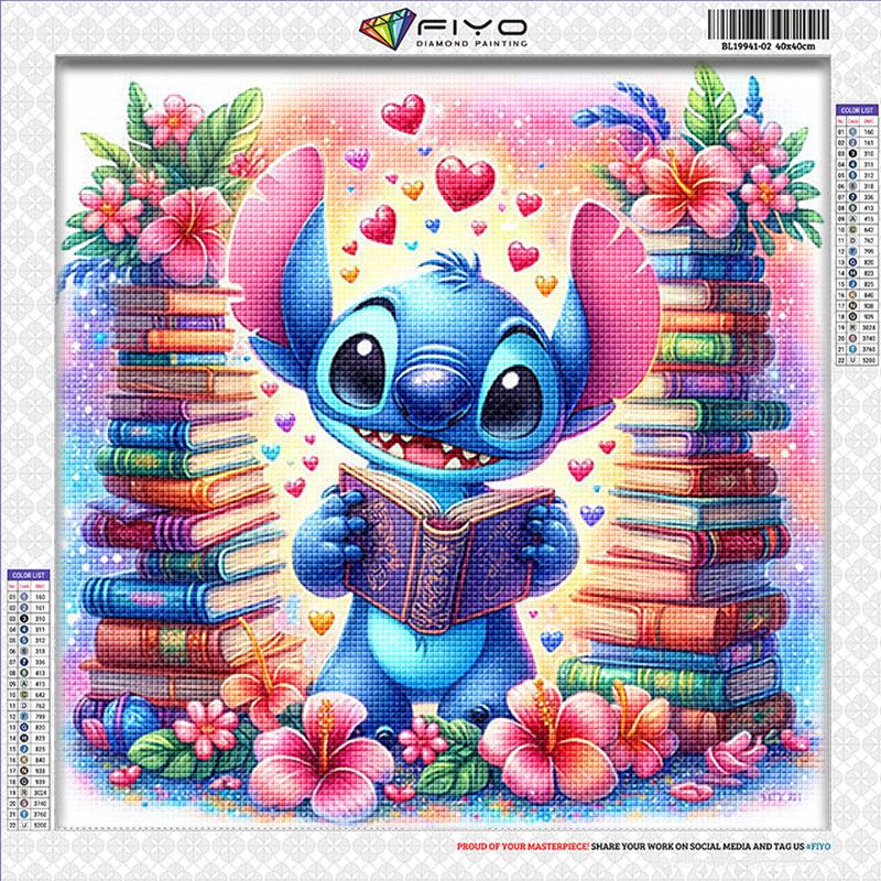 Diamond Painting Lilo & Stitch Diamond Embroidery Rhinestone of Picture Mosaic Art Cross Stitch Kits Home Decor