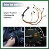 Motoforti Engine Fuel Injector Wiring Harness for CAT for Caterpillar C7 Engine Excavator 2225917 Fuel Injector Wiring Harness Assembly Long-lasting