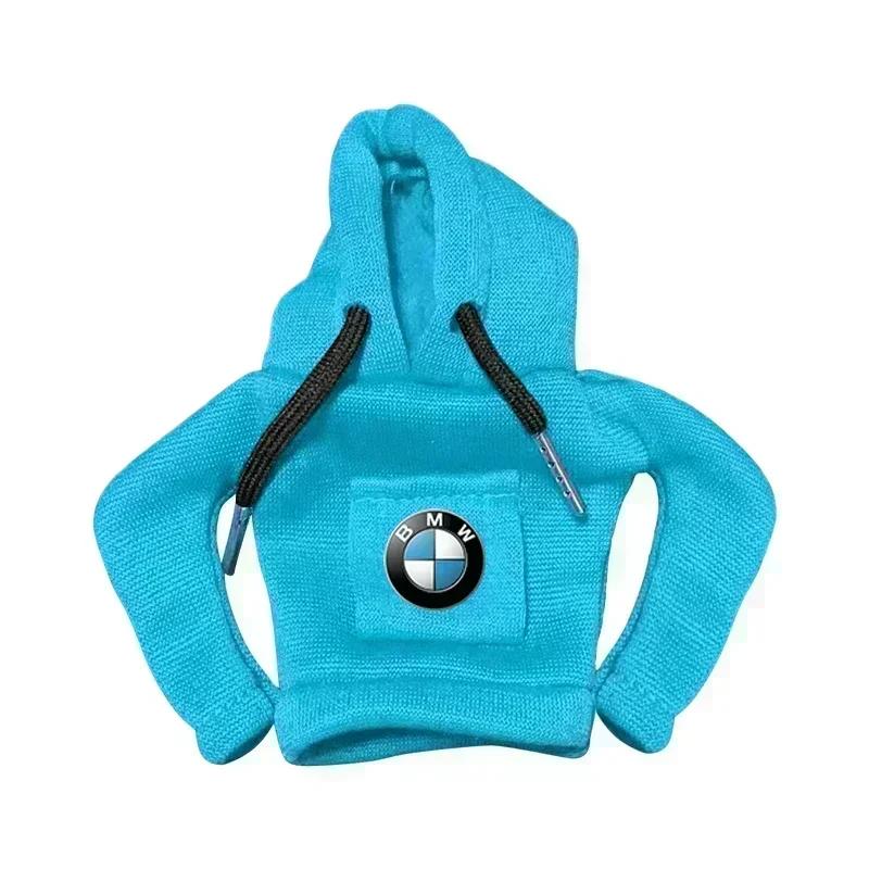 

New 2025 E60 E93 New 2025 For BMW Hoodie Car Gear Car Shift Lever Cover Car Gear Shift Knob Styling For BMW M M3 M4 M5 F20 срібний
