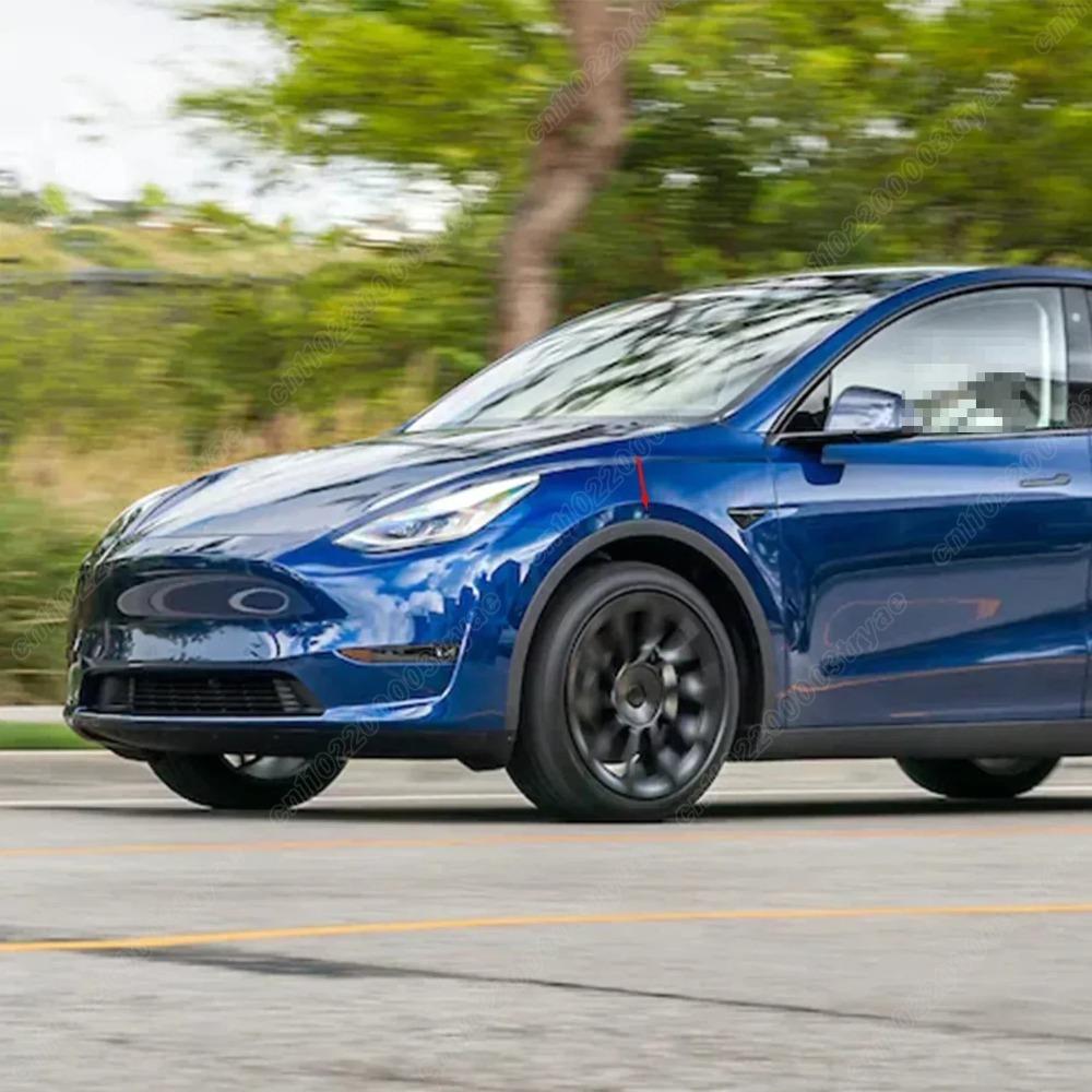 Für Tesla Model Y 2020 2021 2022 2023 2024 Vordere und Hintere Radlauf Kratzschutz Kotflügel Dekorative Schutzabdeckung Zubehör