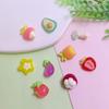 100pcs Resin Cute Mixed Mini Fruits Flatback Cabochon Scrapbooking Hair Bow Center Embellishments DIY Accessories
