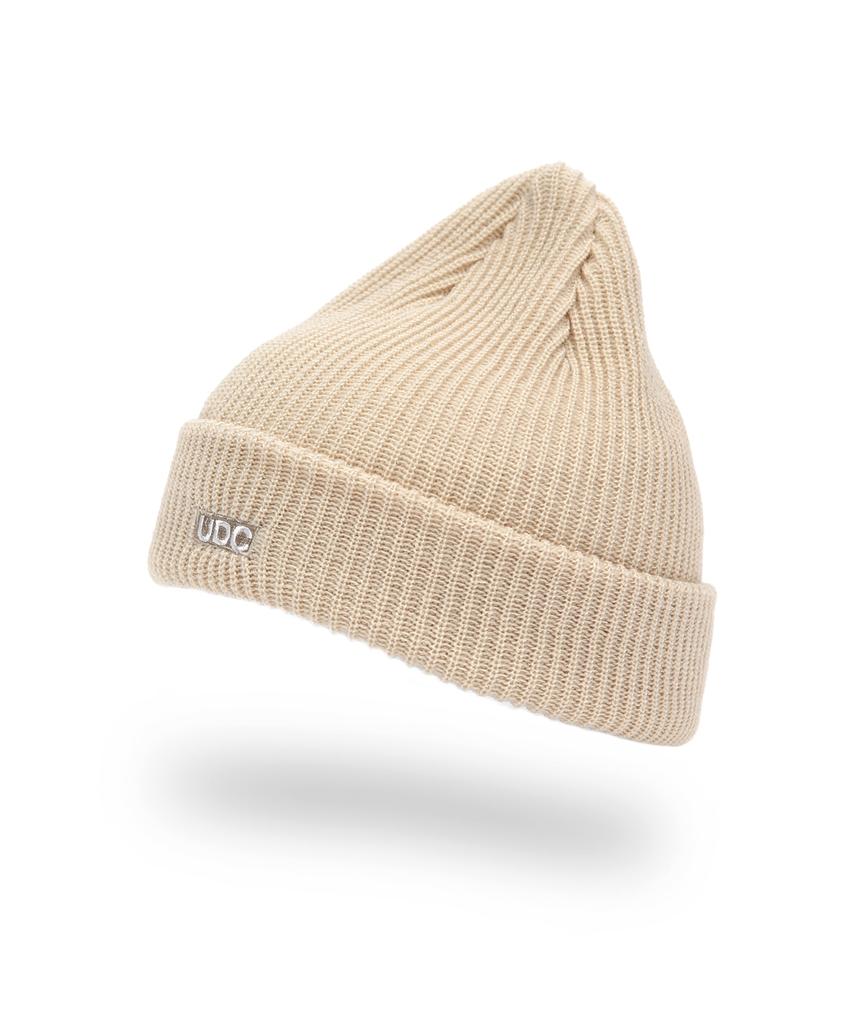 Eondeokeonteulol Loose Fit Beanie Beanie / Long Tail / Box Logo / F Oatmeal