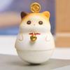 Cartoon Cat Resin Ornament Shake Toys Cat Car Decorations Cat Swinging Doll  Home Decor