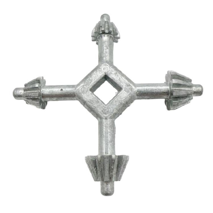 

Practical 4 in 1 Key Wrench Multifunctional Zinc Alloy Four Head Combination Tool For Home And Office Use 1