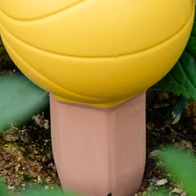 4Pcs Plant Self Watering Spikes Basketball Plant Watering Globes Insert Terracotta