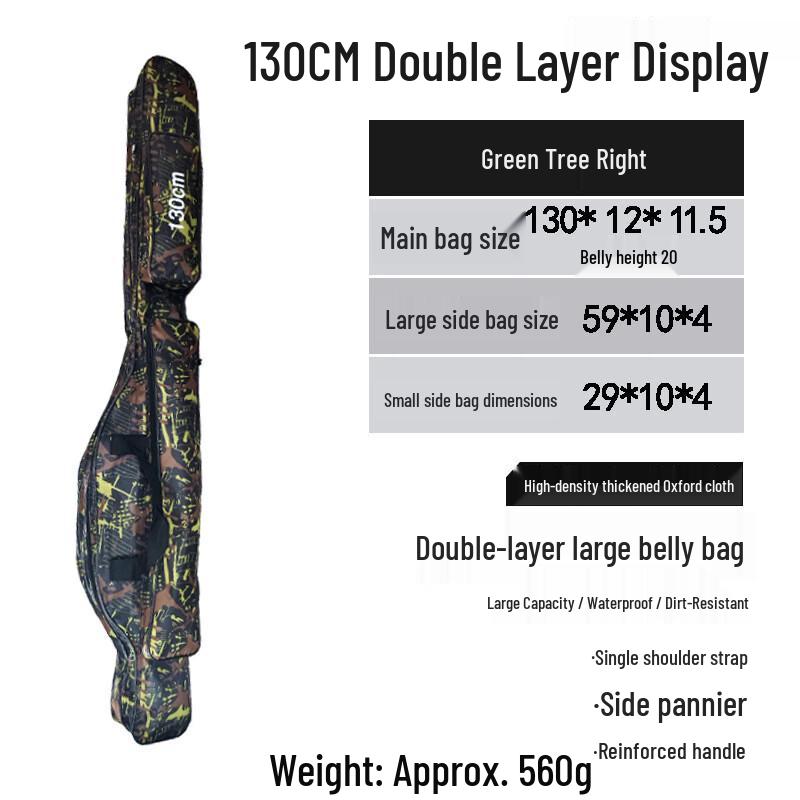 Brangdy Foldable Fishing Rod Bag