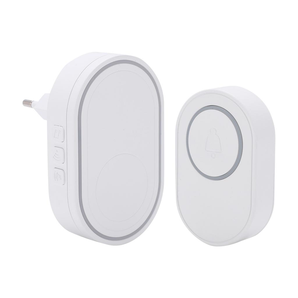 Smart Wireless Doorbell AntiDismantle 433MHz for Villas Warehouses Schools Factories
