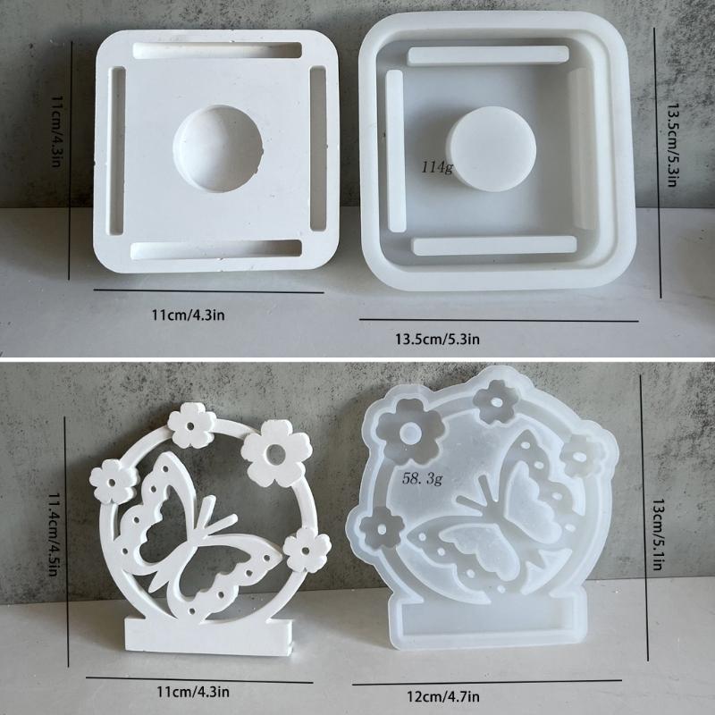 Practical Silicone Mold Butterfly Accessories Mould Unique Epoxy Resin Moulds Jewelry Making Tool for DIY Enthusiasts