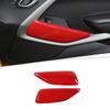 Red Interior Door Panel Trim Decor Cover For Chevrolet Camaro 2016+ Accessories